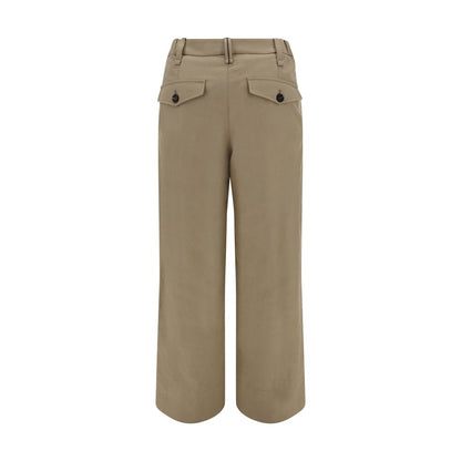 Brunello Cucinelli Cotton Pants - Elegant Relaxed Fit