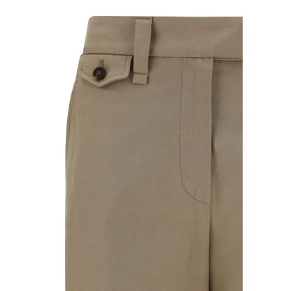 Brunello Cucinelli Cotton Pants - Elegant Relaxed Fit