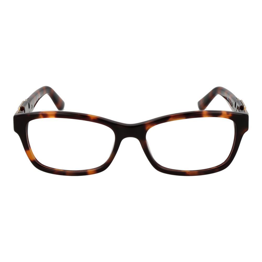 Guess Women’s Optical Frames – Brown Rectangle Full-Rim, 53mm