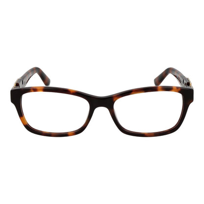 Guess Women’s Optical Frames – Brown Rectangle Full-Rim, 53mm