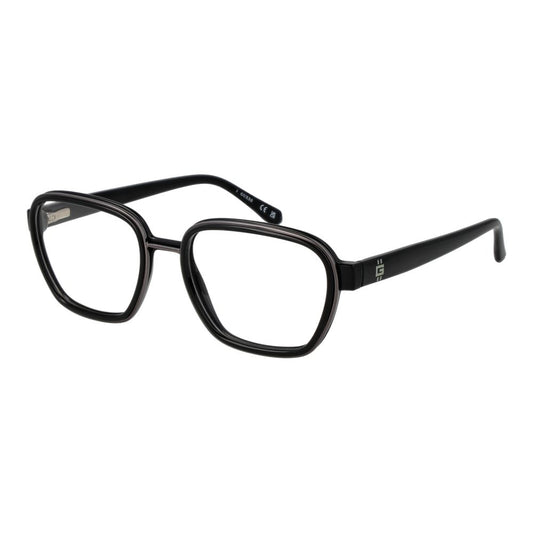 Guess Black Men’s Optical Glasses – Square Full-Rim Frame, 53mm