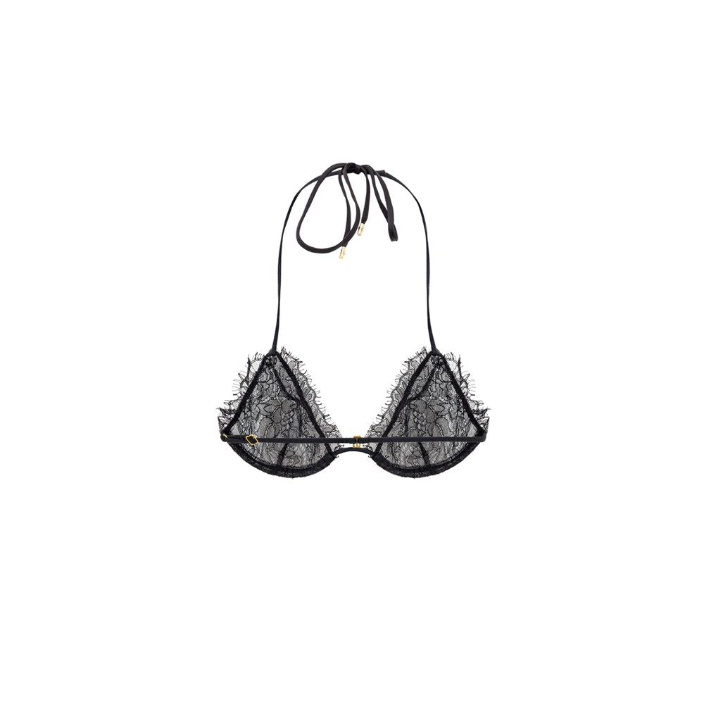Tom Ford Black Polyamide Bra: Elegance Meets Comfort