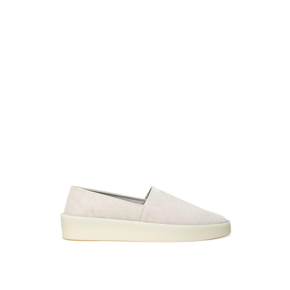 Fear Of God Gray Leather Moccasin