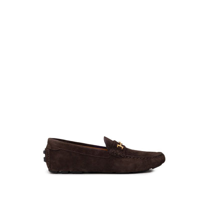 Bally Brown Leather Moccasin