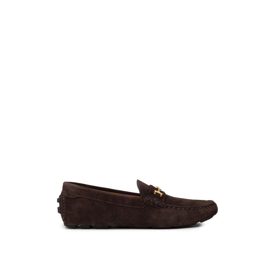 Bally Brown Leather Moccasin