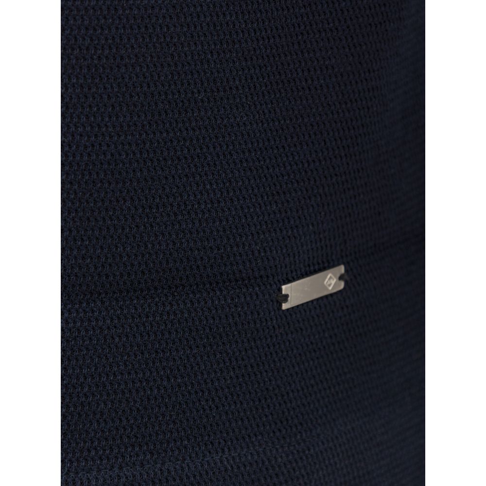 Dunhill Blue Cotton T-Shirt - Stylish Comfort for Every Occasion
