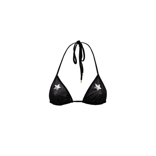 Tom Ford Black Tulle Bra with Stars