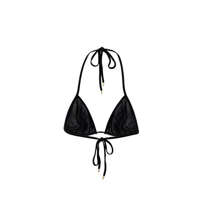 Tom Ford Black Tulle Bra with Stars