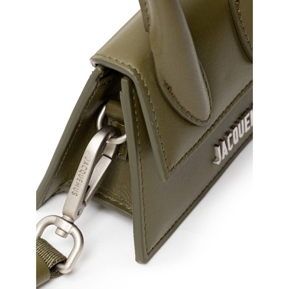 Jacquemus Mini Le Chiquito Khaki Leather Bag