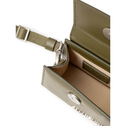 Jacquemus Mini Le Chiquito Khaki Leather Bag