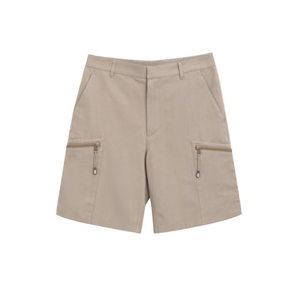 Dior Beige Cotton Cargo Bermuda Shorts