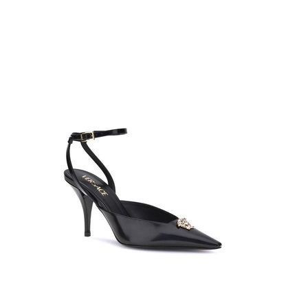Versace Medusa Décolleté Slingback Heels