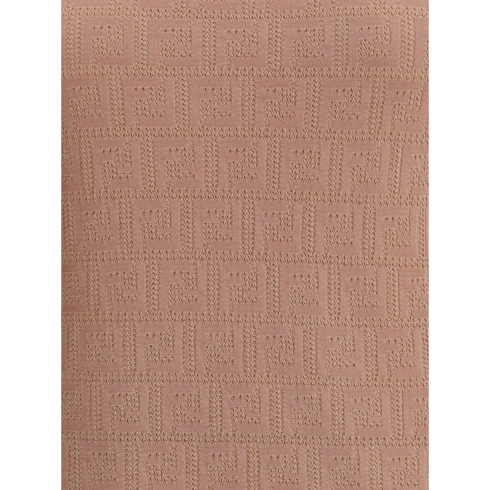 Fendi FF Pattern Midi Dress: A Fusion of Elegance and Modernity
