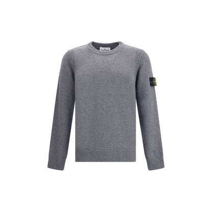 Stone Island Logoed Wool Sweater