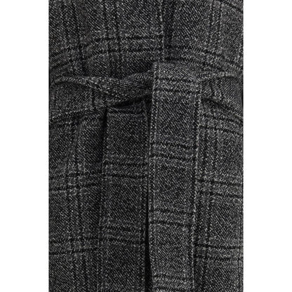 Balenciaga Check Long Coat