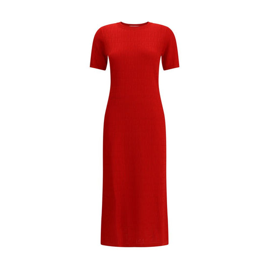 Fendi Knitted Midi Dress - Timeless Elegance