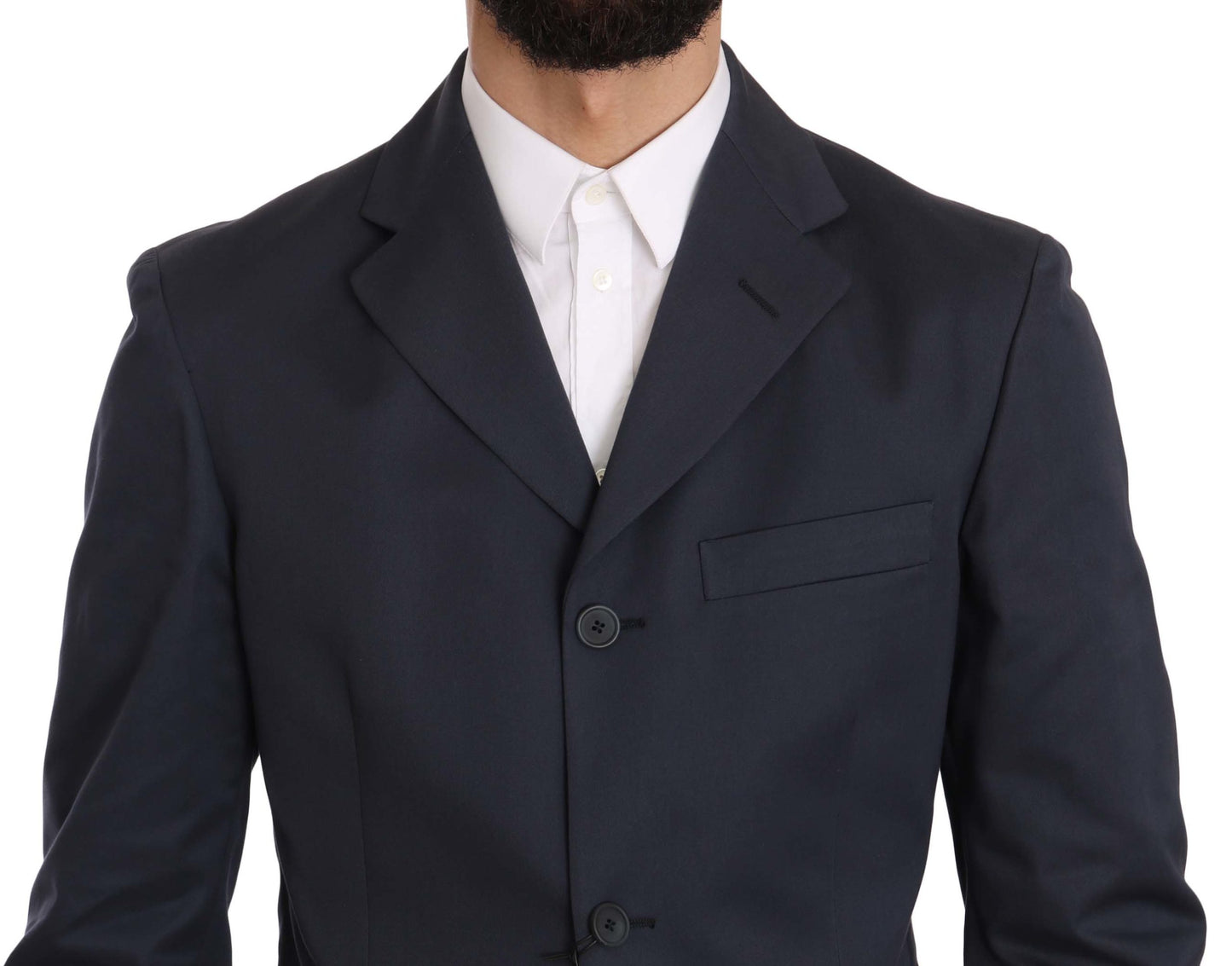  - Elegant Blue Two-Piece Suit