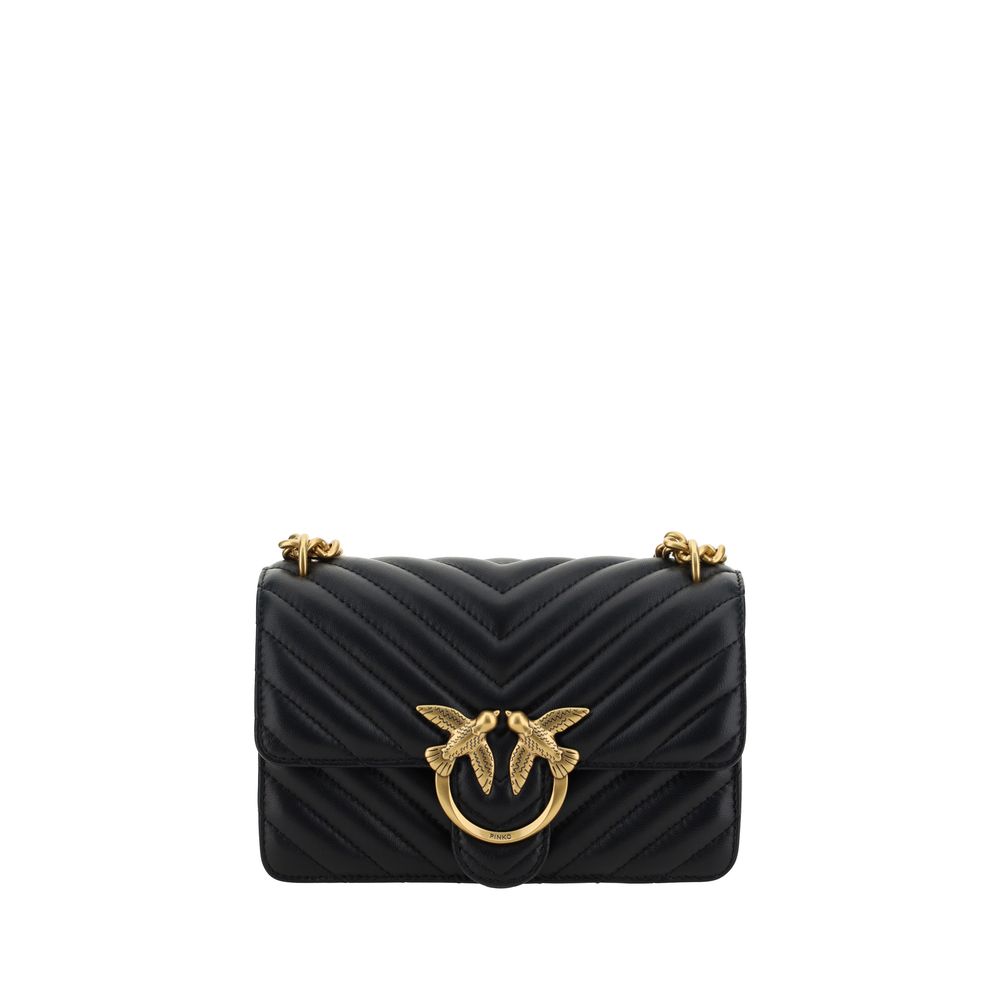 PINKO Mini Love Shoulder Bag - Glamorous Italian Craftsmanship
