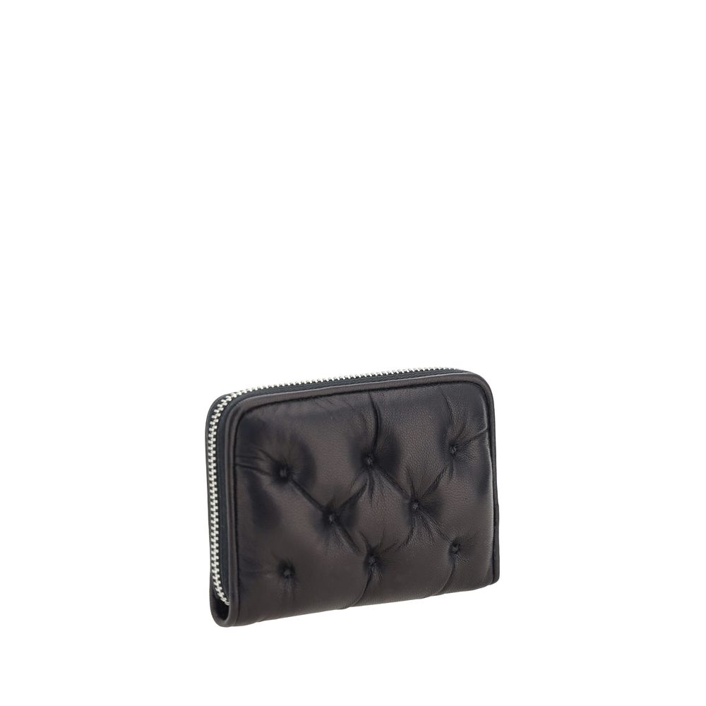Margiela Leather Wallet - Padded and Quilted Design