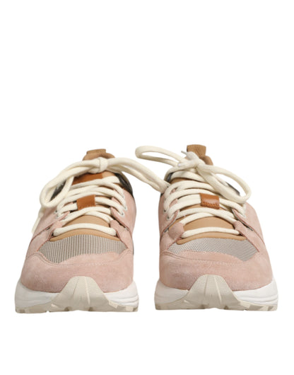 DONDUP Multicolour Suede Low Top Women Sneakers Shoes