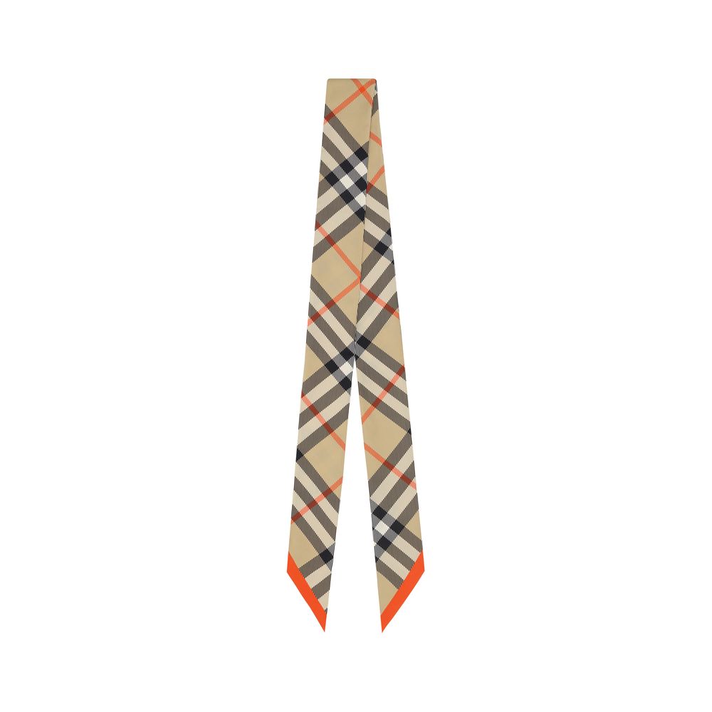 Burberry Check Scarf: A Timeless Silk Accessory