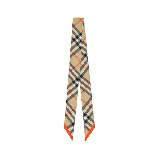 Burberry Check Scarf: A Timeless Silk Accessory