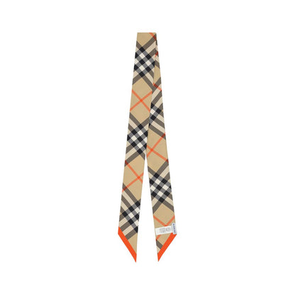 Burberry Check Scarf: A Timeless Silk Accessory