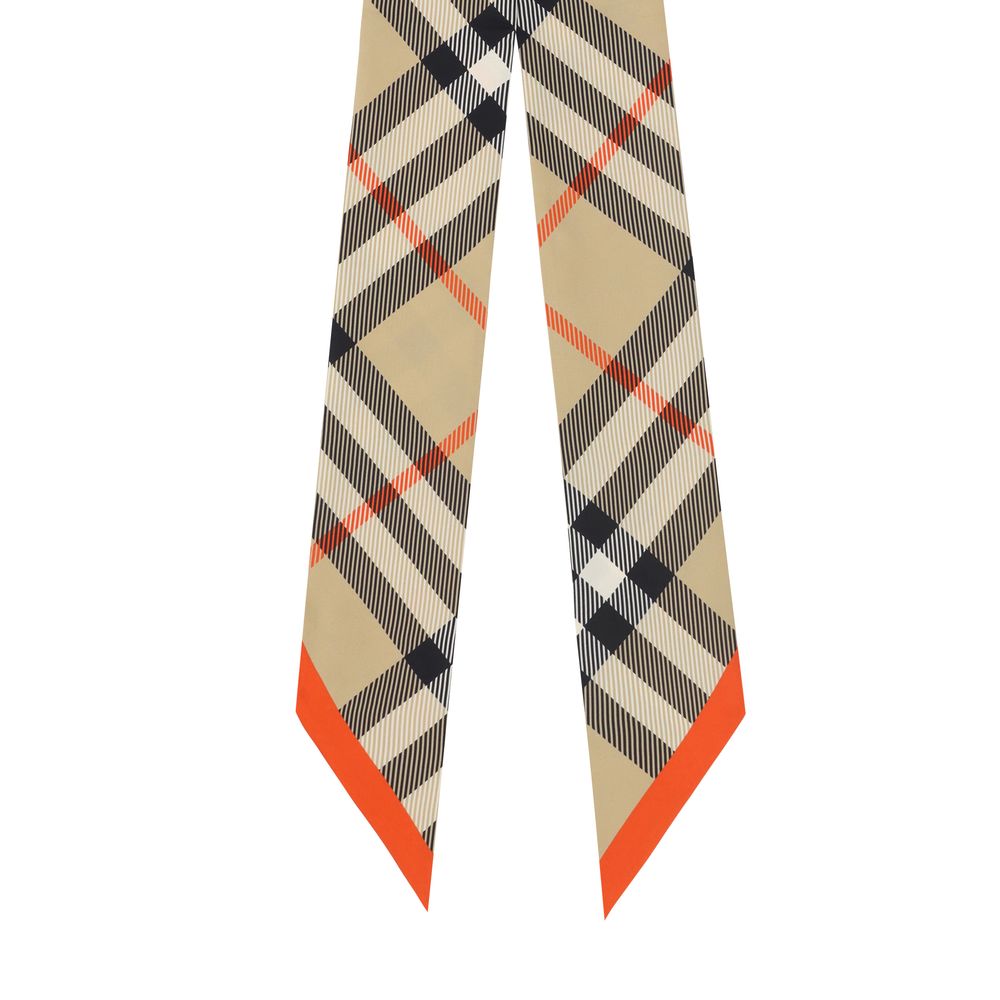 Burberry Check Scarf: A Timeless Silk Accessory
