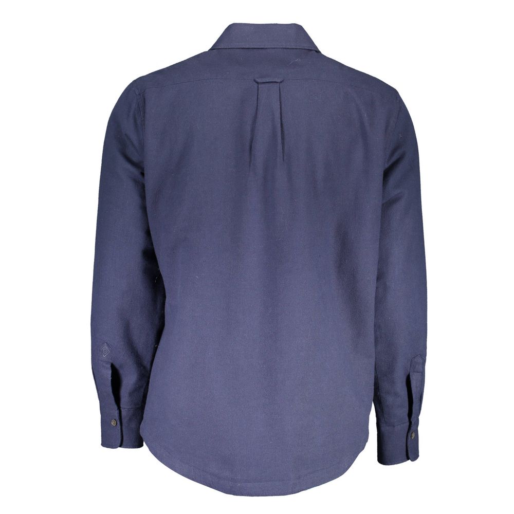 Gant Blue Cotton Shirt - Elegant and Versatile