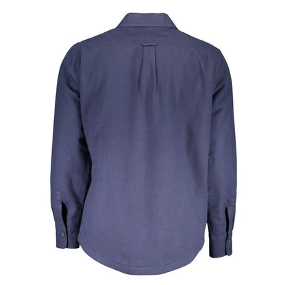 Gant Blue Cotton Shirt - Elegant and Versatile