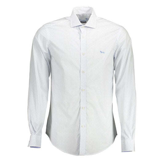 Harmont & Blaine White Cotton Shirt - Narrow Fit
