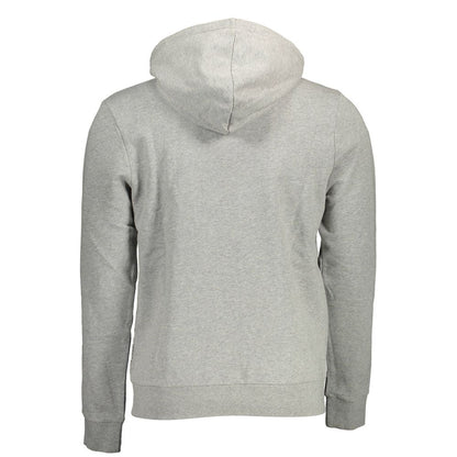 Napapijri Gray Cotton Sweater - Stylish Comfort with a Modern Edge