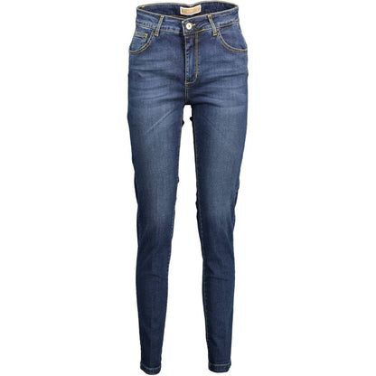 Kocca Blue Cotton Jeans - Classic Style and Comfort