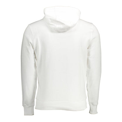 North Sails White Cotton Hoodie Sweatshirt