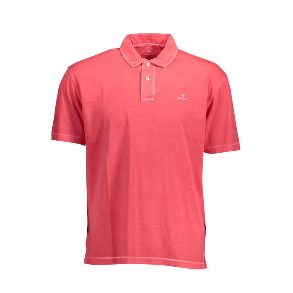 Gant Pink Cotton Polo Shirt - Stylish Comfort for Every Occasion
