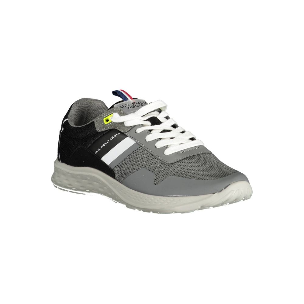 U.S. POLO ASSN. Grey Polyester Sneaker