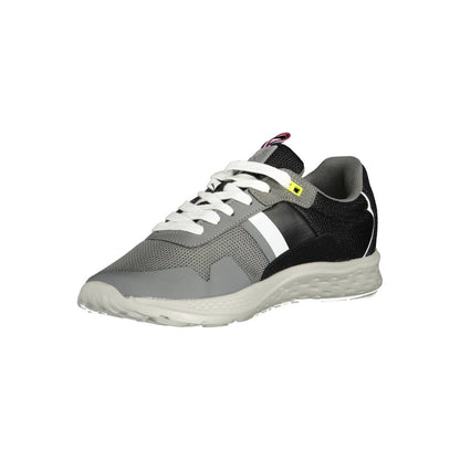 U.S. POLO ASSN. Grey Polyester Sneaker