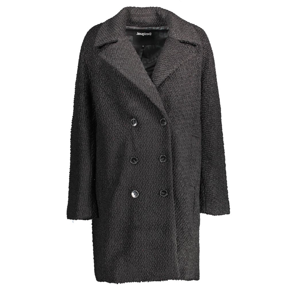 Desigual Black Statement Coat
