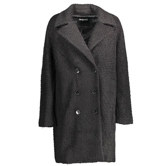 Desigual Black Statement Coat