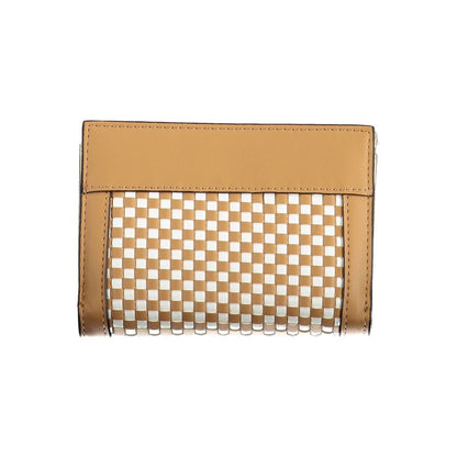 Guess Jeans Brown Polyethylene Wallet with Coin Purse