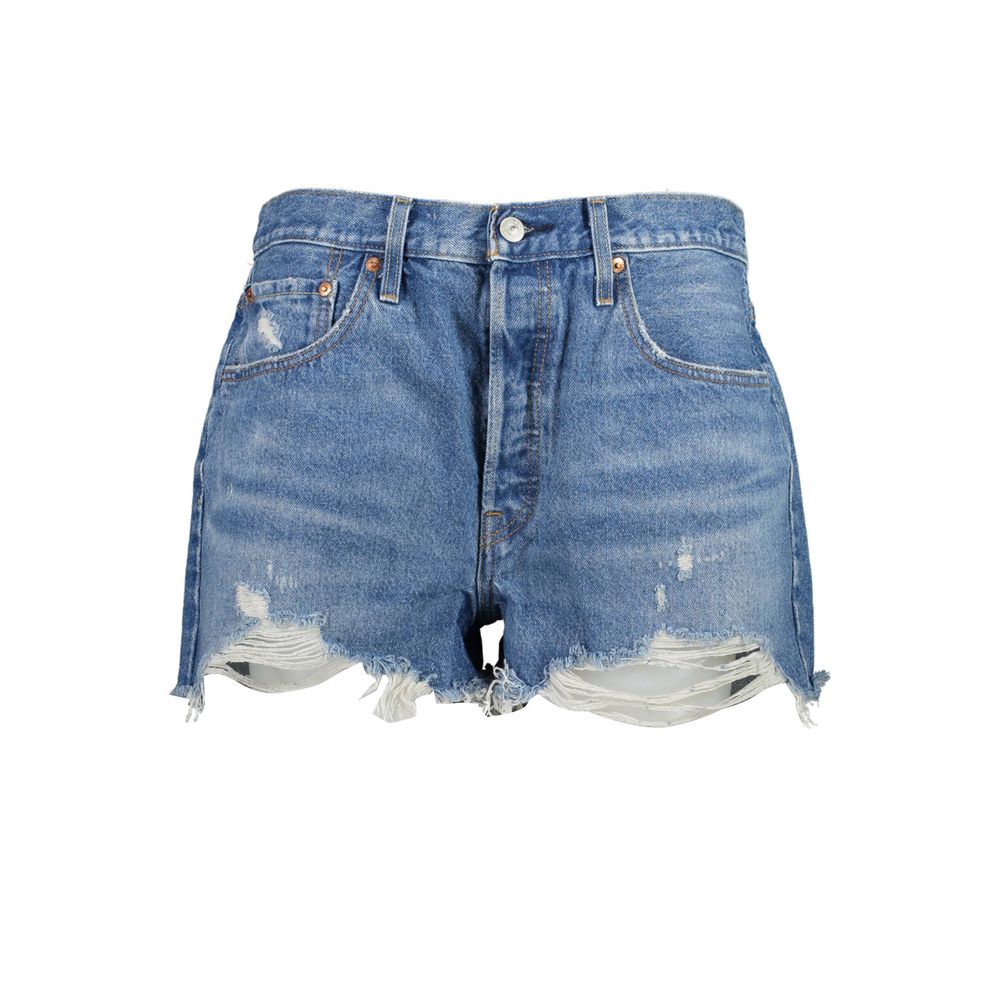 Levi's Blue Cotton 501 Jeans
