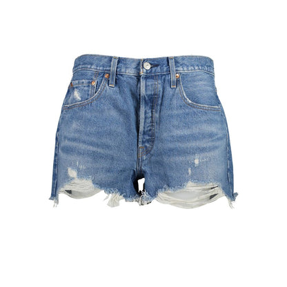 Levi's Blue Cotton 501 Jeans