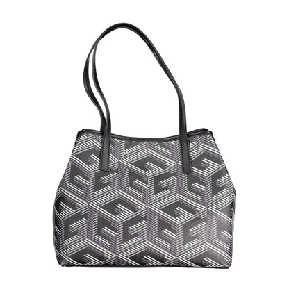 Guess Jeans Black Polyethylene Handbag with Convertible Pochette