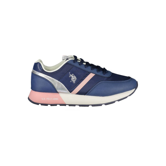 U.S. POLO ASSN. Blue Nylon Sneaker – Sporty Style and Comfort