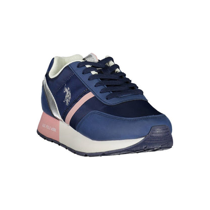 U.S. POLO ASSN. Blue Nylon Sneaker – Sporty Style and Comfort