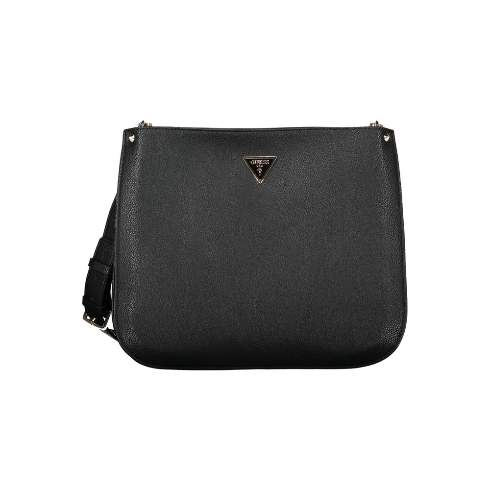 Guess Jeans Black Polyethylene Handbag - Meridian Bag