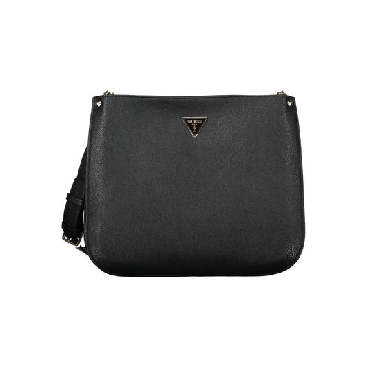 Guess Jeans Black Polyethylene Handbag - Meridian Bag