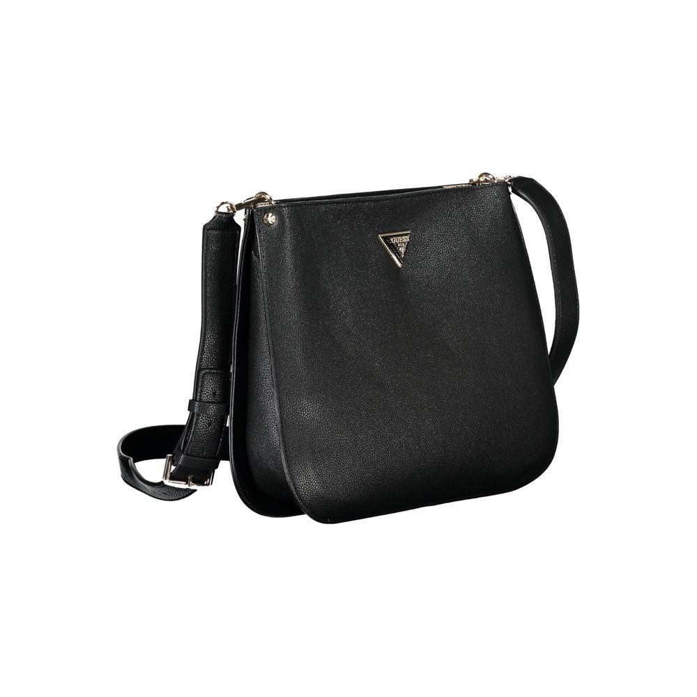 Guess Jeans Black Polyethylene Handbag - Meridian Bag
