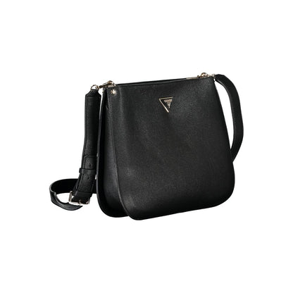 Guess Jeans Black Polyethylene Handbag - Meridian Bag