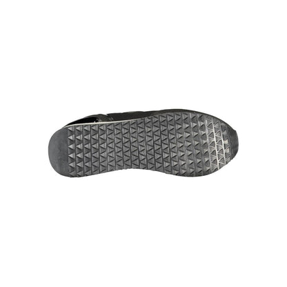 U.S. POLO ASSN. Black Polyester Sneaker - Stylish Sports Footwear